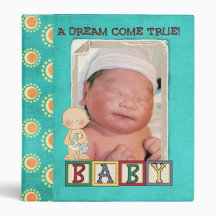 adoption scrapbook/ photo album. binders