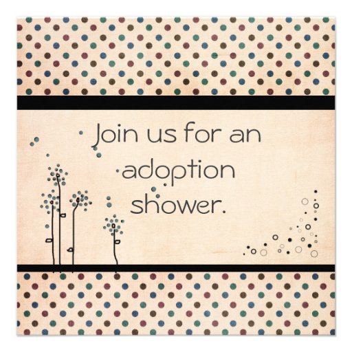 Adoption Shower Invite