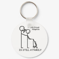 Adoption Stroller Keychain