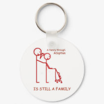 Adoption Stroller Red keychains
