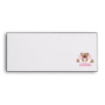 adorable angel fairy bear character envelopes