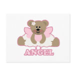adorable angel fairy bear character post cards