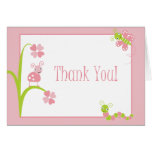 Adorable Baby Bugs Thank You Card