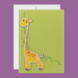 adorable baby giraffe background