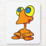 Adorable Big Eyed Alien Mouse Pads