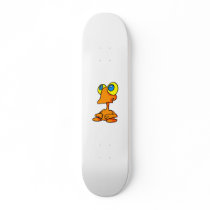 Adorable Big Eyed Alien Skate Decks