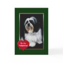 Adorable black and white long haired dog cards by mickeyelvis128 Adorable black and white long haired dog cards