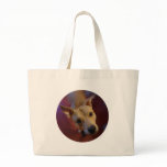 Adorable Blonde Mutt Canvas Bags