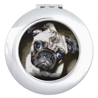 pug makeup pug compact makeup mirrors zazzle pug makeup pug compact makeup mirrors zazzle