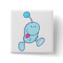 adorable blue goofball monster pins