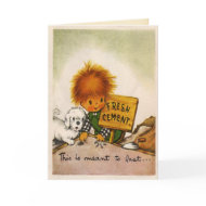 Adorable Boy Birthday card