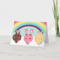 Adorable Bunny Card card
