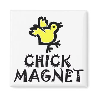 Adorable Chick Magnet Tee magnet