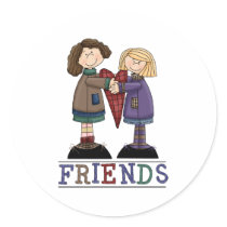 Adorable Country Style Tees for Friends stickers by naturetees Adorable Country Style Tees for Friends stickers