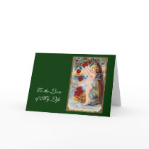 Adorable Cupid Valentine - Vintage! Card