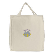 Adorable Customizable Colorful Easter Egg embroidered bags by naturetees Adorable Customizable Colorful Easter Egg embroidered bags