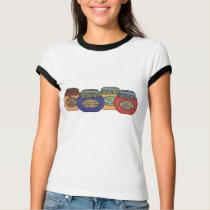 Adorable Customizable Country Kitchen Tees t-shirts