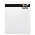 adorable cute baby kids goatlings goats cartoon letterhead