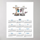 adorable cute baby kids goatlings goats cartoon print