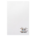 adorable cute baby kids goatlings goats cartoon custom stationery