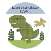 Adorable Dino/Dinosaur 2  Stickers/Envelope Seals