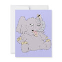 Adorable Elephant invitations