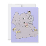 Adorable Elephant ME! invite