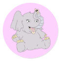Adorable Elephant stickers
