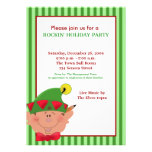 ADORABLE ELF Elves Holiday Christmas Red/Green Announcements