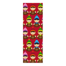 Adorable Elves Christmas Bookmark business cards by markmurphycreative Adorable Elves Christmas Bookmark business cards