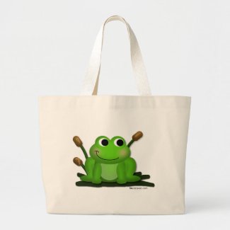 Adorable Froggy Tote Bag