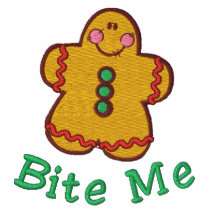 Adorable Gingerbread Man Embroidered Shirt embroidered shirts by Stitchbaby Adorable Gingerbread Man Embroidered Shirt embroidered shirts
