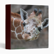 Adorable Giraffe Binder