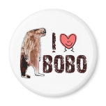 Adorable! I LOVE <3 BOBO design - Finding Bigfoot Magnets