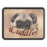 Adorable iCuddle Pug Puppy Tow Hitch Covers
