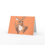 Adorable Kangaroo Cards