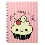 Adorable Kawaii Cupcake Notebook
