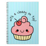 Adorable Kawaii Cupcake Notebook