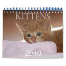 twopage_calendar - This 2010 calendar of adorable kittens will look great in any home, and also makes a great gift!  Enjoy a different cute kitten for every month of the year!