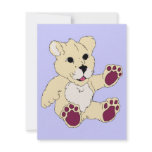 Adorable Lion Personalized Announcements