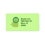 Adorable Lion Custom Address Labels
