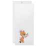 adorable little baker bakery bear with cake customized rack card