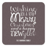 Adorable Message Christmas/Holiday Stickers stickers