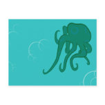 Adorable Octopus postcard
