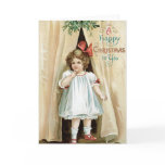 Adorable Old Fashion Christmas Card