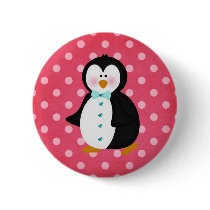 adorable Penguin buttons by Just2Cute adorable Penguin buttons