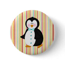 adorable Penguin buttons by Just2Cute adorable Penguin buttons