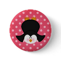 adorable Penguin buttons by Just2Cute adorable Penguin buttons