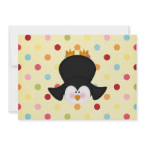 adorable Penguin invitations by Just2Cute adorable Penguin invitations