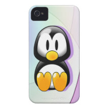 Adorable Penguin iPhone 4 Case